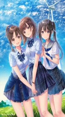 Anime Girl Wallpaper Twin